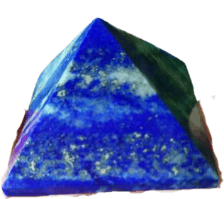 Picture of Lapis Lazuli Quartz Crystal Pyramid